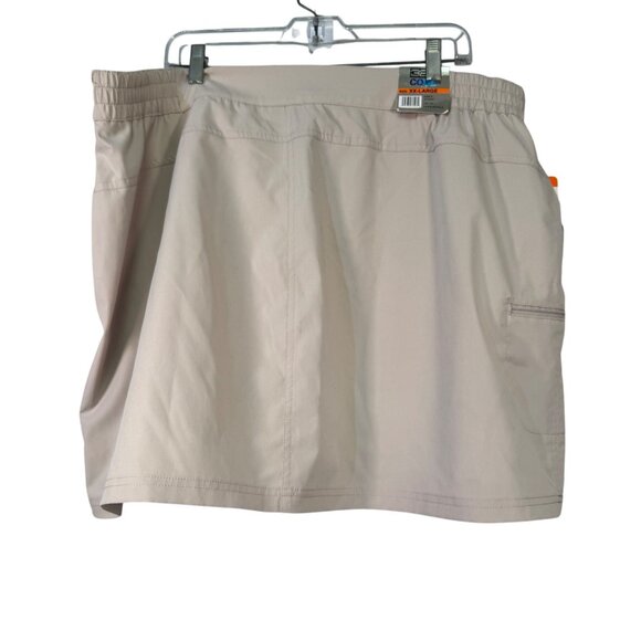 32 Degrees Cool Beige Marble XXL Skort Built-In Shorts Lightweight Stretch - Picture 4 of 6